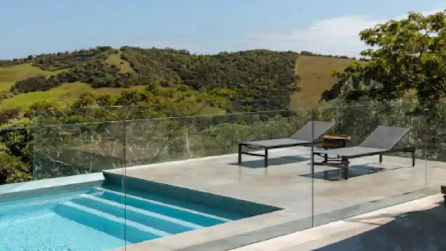 Pool at the villa